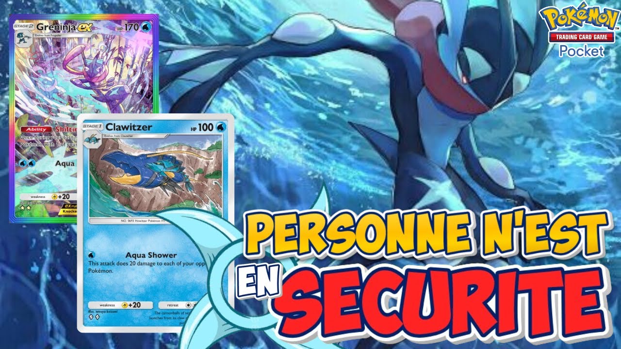 DETRUIRE 4 POKEMON EN 1 TOUR ! GAMBLAST & AMPHINOBI peuvent le FAIRE | Deck Pokemon TCG Pocket