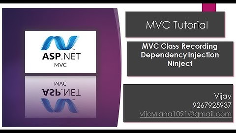 Dependency Injection | Repository Pattern | MVC Class Recording | By Vijay Rana | By Vijay | Vijay