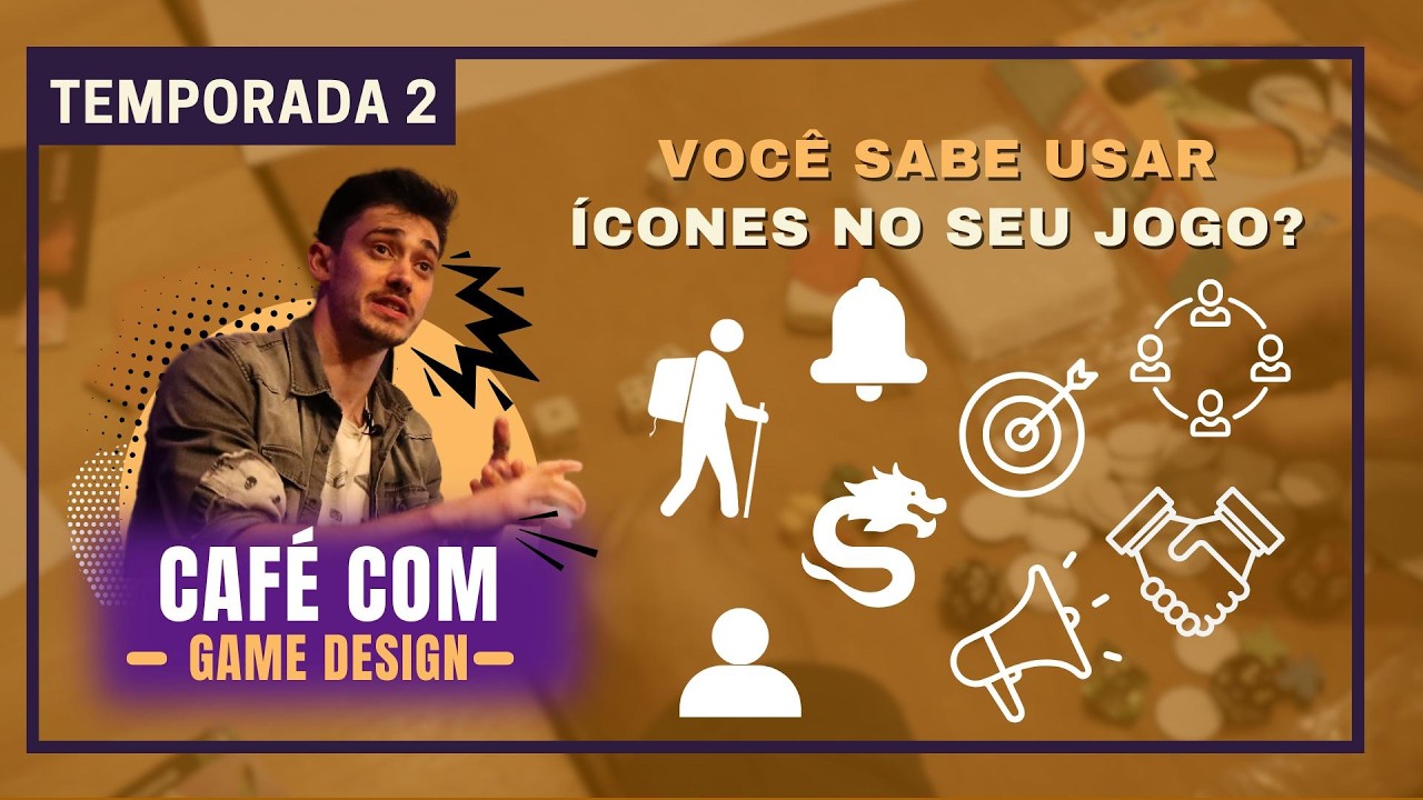 Como usar ícones no seu jogo - Café com Game Design T2 E47