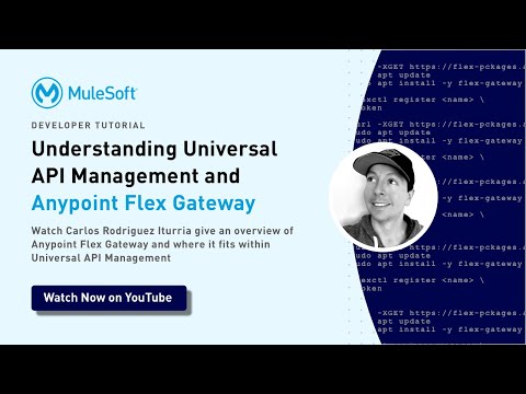 Understanding Universal API Management and Anypoint Flex Gateway | MuleSoft UAPIM