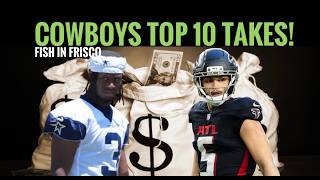 #Cowboys Fish in Frisco: Top 10 Takes On George Pickens and Myles Garrett and More!