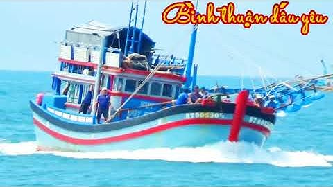 🔴Ngắm Ghe Pha Súc Cà Ná Về Cảng Lagi