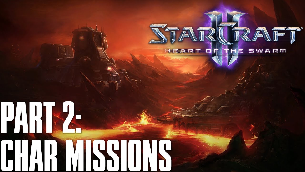 StarCraft II: Сердце Роя - Часть 2: Миссии Чара (4k60fps)