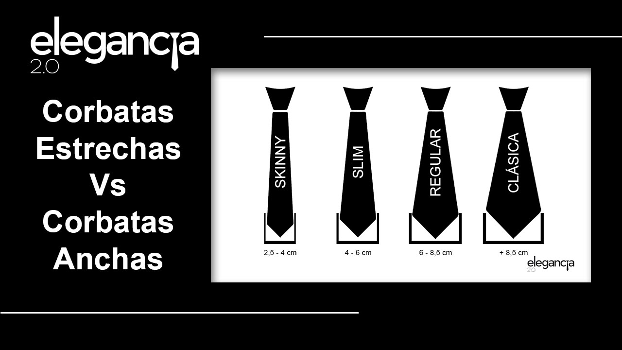 Corbatas Estrechas Vs Corbatas Anchas - Bere Casillas (Elegancia 2.0)