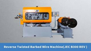 High Tensile   Reverse Twist Barbed Wire Machine- "JEC B300 REV"