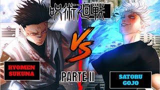 SATORU GOJO VS SUKUNA // Jujutsu Kaisen (Parte 2)