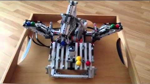 Mindstorms Nxt Advanced Colour sorting robot