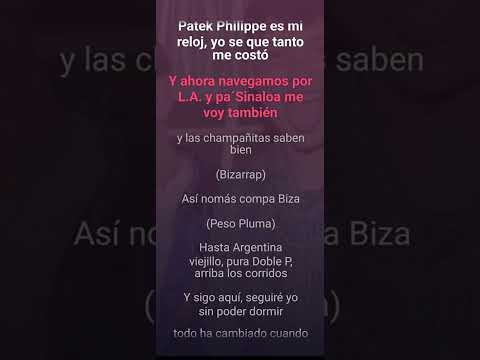 Peso Pluma Bizzarap karaoke - YouTube