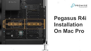 1-Minute Pegasus R4i  Installation on Mac Pro
