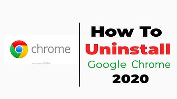 How to Uninstall google chrome On Windows 10/8/7 | 2020