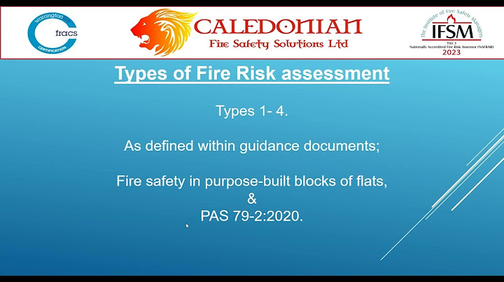 International fire safety review guidance v2 năm 2024