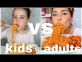 kids vs adults:mukbang