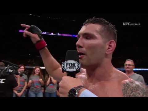 Fight Night Long Island: Chris Weidman Octagon Interview