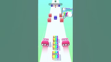 Jelly Run 2048 ♾️ INFINITY | High Scoring Game !!! | Part #048 | EAQ Gaming #games #shorts