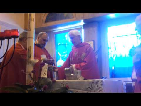 სულთმოფენობის წირვა ქუთაისის კათოლიკურ სამრევლოში 8 ივნისი 2014 8