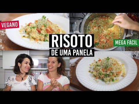 RISOTO DE LEGUMES | DE 1 PANELA SÓ | RÁPIDO E FÁCIL  | VEGANO | TNM Vegg