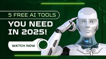 5 Best FREE AI Tools Every Entrepreneur Needs in 2025
