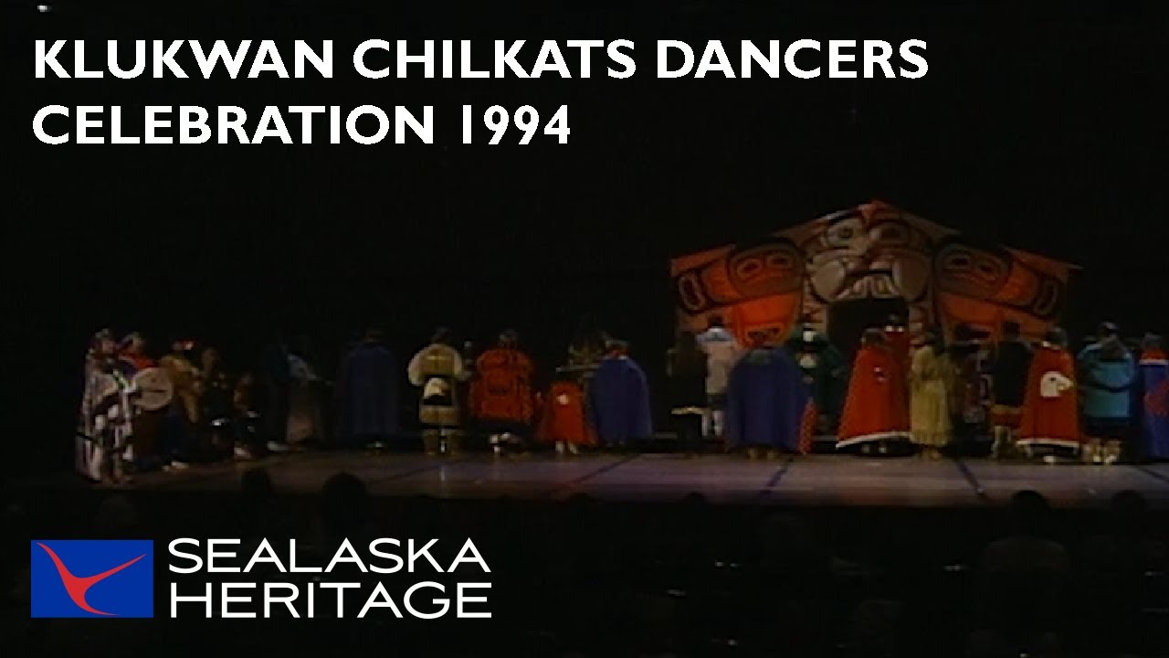 Klukwan Chilkats Dancers, Celebration 1994 I Sealaska Heritage