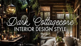 How to give your home: Dark Cottagecore vibes  (Cottagecore’s Winter sister) ~ DARK NATURALISM