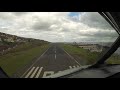 Landing with cockpit view at Airport Madeira (FNC - Funchal)