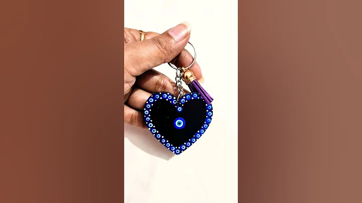 🧿evileye🧿keyring#youtubeshorts #dotmandala #keychain #trendingshorts#viralshort#shortsvideo #shorts