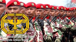 Indonesian Military Song - Baret Merah Selalu Siap SediaRed Berets Always Ready - RAO Channel