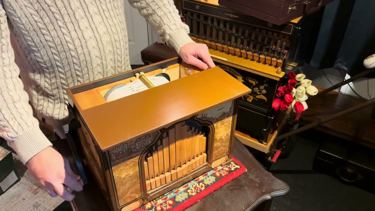 Jäger & Brommer Bauchorgel / Buik draaiorgel