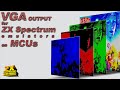 VGA вывод для эмуляторов ZX Spectrum на микроконтроллерах.