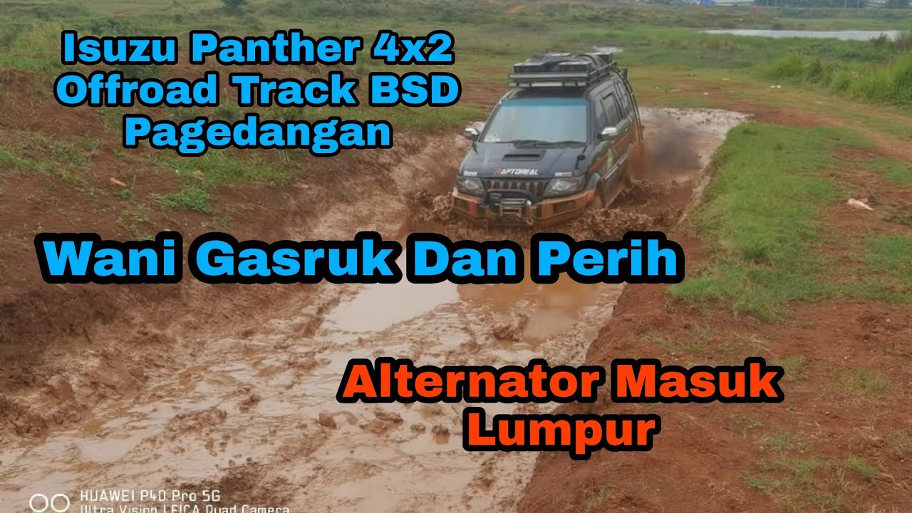 Panther 4x2 Offroad Track BSD Pagedangan #isuzupanther #panther #panthermania #offroad #offroad4x2