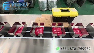 FUBO stick sugar bags sorting and counting machine with output conveyor