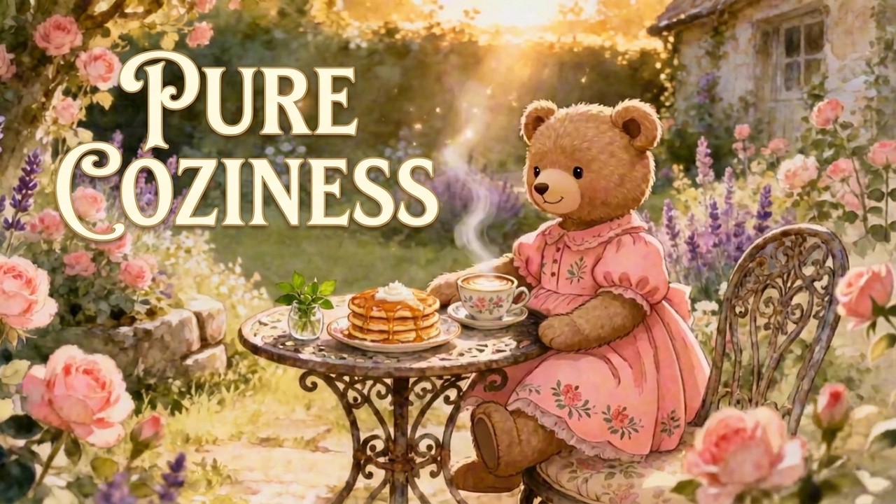 Spend a Gentle Spring Day With Her 🐻🌸 | Cozy Morning, Tea & Peaceful ...