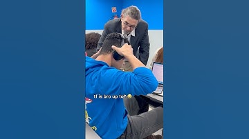 Did he really think the professor wouldn’t notice? 😭 #airlearn #professor #aitools