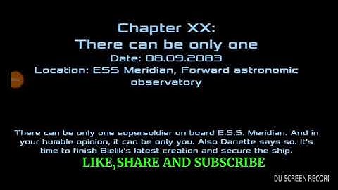 Dead Effect 2 ( How fast I can kill commander Decimus with my LVL 25 weapon ...)