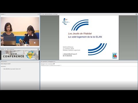 Web conférence - Loi ELAN : les dispositions du volet logement