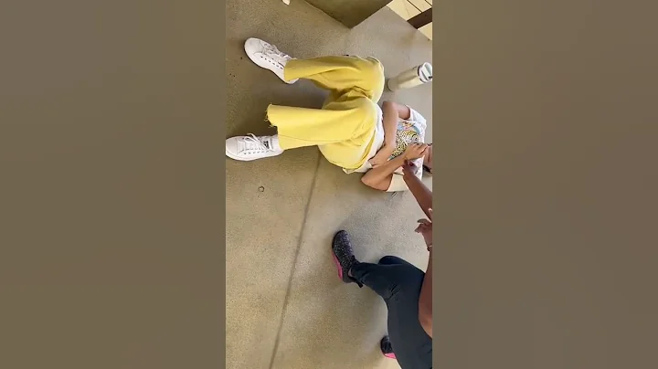 She passed out!! #Shorts