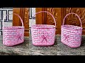 How to make a Basket / Simple Basket Idea / Art and Crafts / All Type Videyos