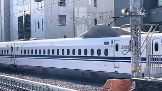 N700S系J5編成【JR東海車両】　のぞみ224号新大阪行　到着動画