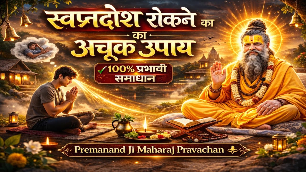 स्वप्नदोष रोकने का अचूक उपाय | Premanand Ji Maharaj Pravachan | मन और शरीर की शुद्धि का मार्ग