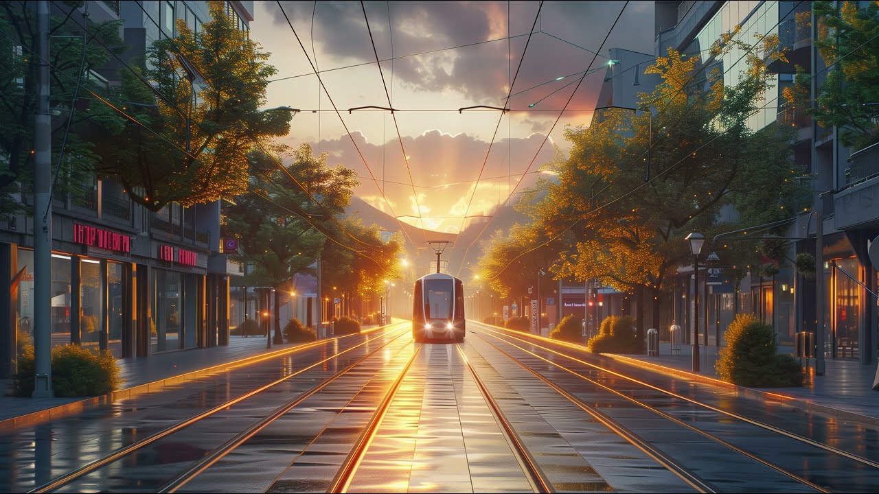 Golden Lines of Toyo | Sunrise Lo-Fi Walk