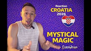REACTION – Croatia 🇭🇷 Lelek – Andromeda | Eurovision 2026