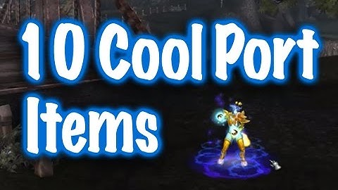 Jessiehealz - 10 Cool Teleport & Portal Items (World of Warcraft)