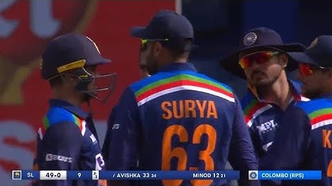 India Vs Sri Lanka 2021 1st Odi | Full Odi Match Highlights