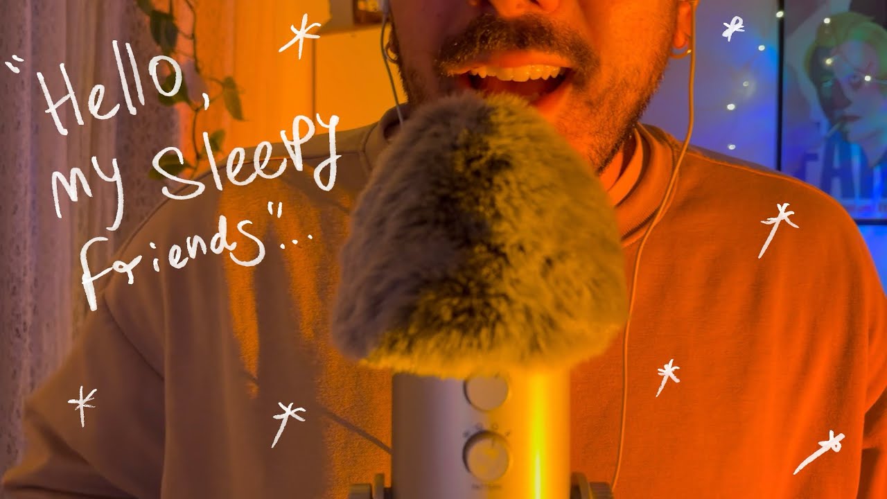 ASMR repeating my intro until you fall asleep 😴 | Close personal attention