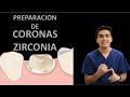 TUTORIAL: ¿Como preparar una corona de zirconia? "Libre de Metal" (Paso a Paso) I OdontoDummies