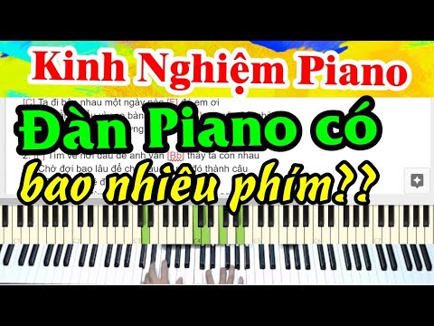 Video: Có Bao Nhiêu Phím Trên đàn Piano