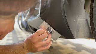 Honda Pcx 125 Scooter Motosiklet Çelik Rötuş Boya Uyguladık