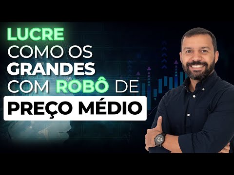 Como ganhar dinheiro do mesmo jeito que os [GRANDES BANCOS] com robô de PREÇO MÉDIO