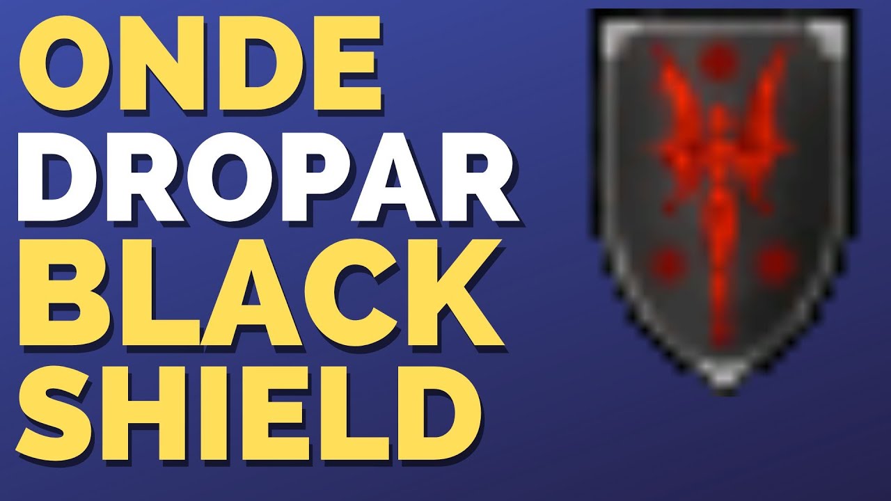 Onde Conseguir Dropar Black Shield no Tibia - YouTube