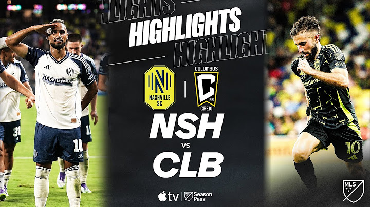Nashville SC vs. Columbus Crew | Full Match Highlights