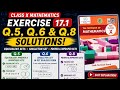 Exercise 17.1 Q5, Q6 & Q8 Solution | 10th Mathematics | Sindh Board | 2026